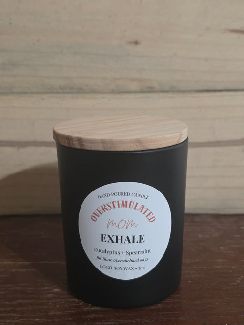 Hand Poured Coco Soy Wax Candle with Wood Wick