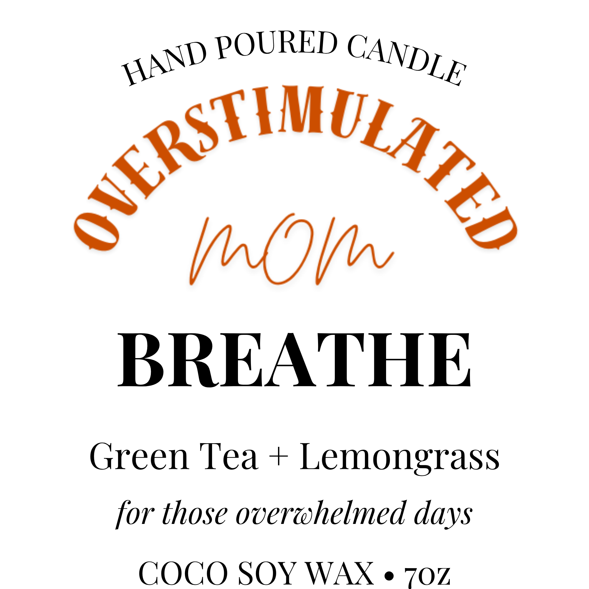 Hand Poured Coco Soy Wax Candle with Wood Wick