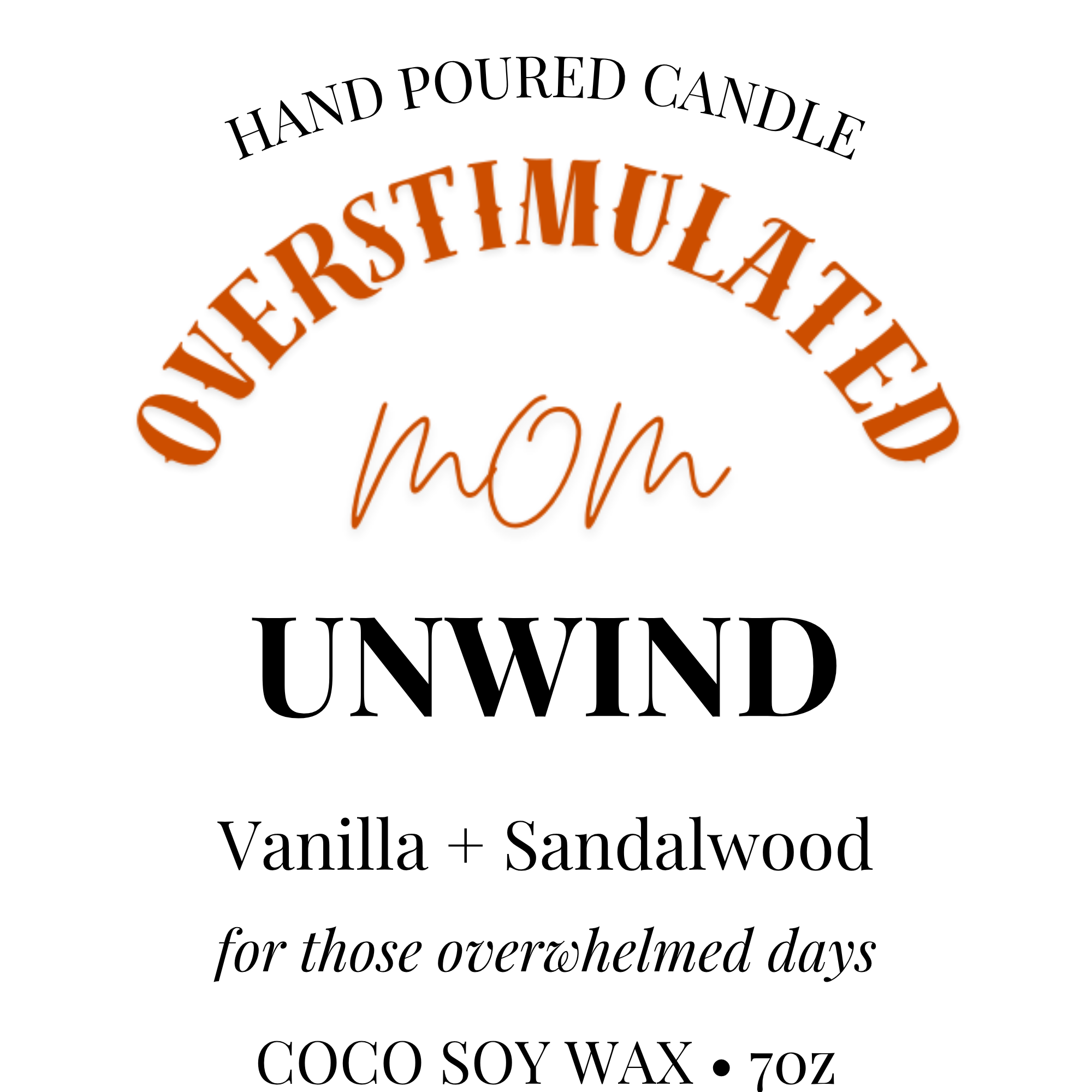 Hand Poured Coco Soy Wax Candle with Wood Wick